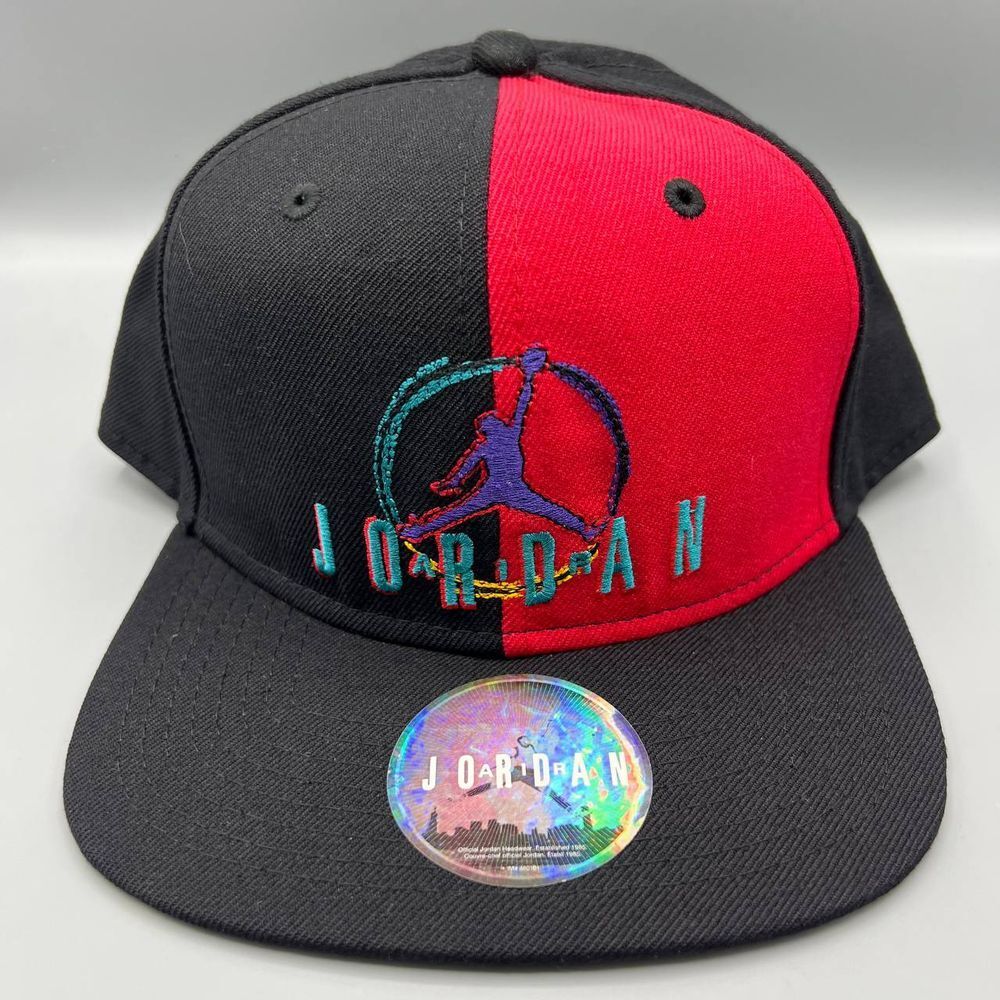 Air Jordan‎ True Hat Men Black Red Embroidered Jumpman Snap Back Cap